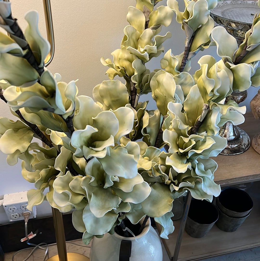 Green Faux Floral Stems