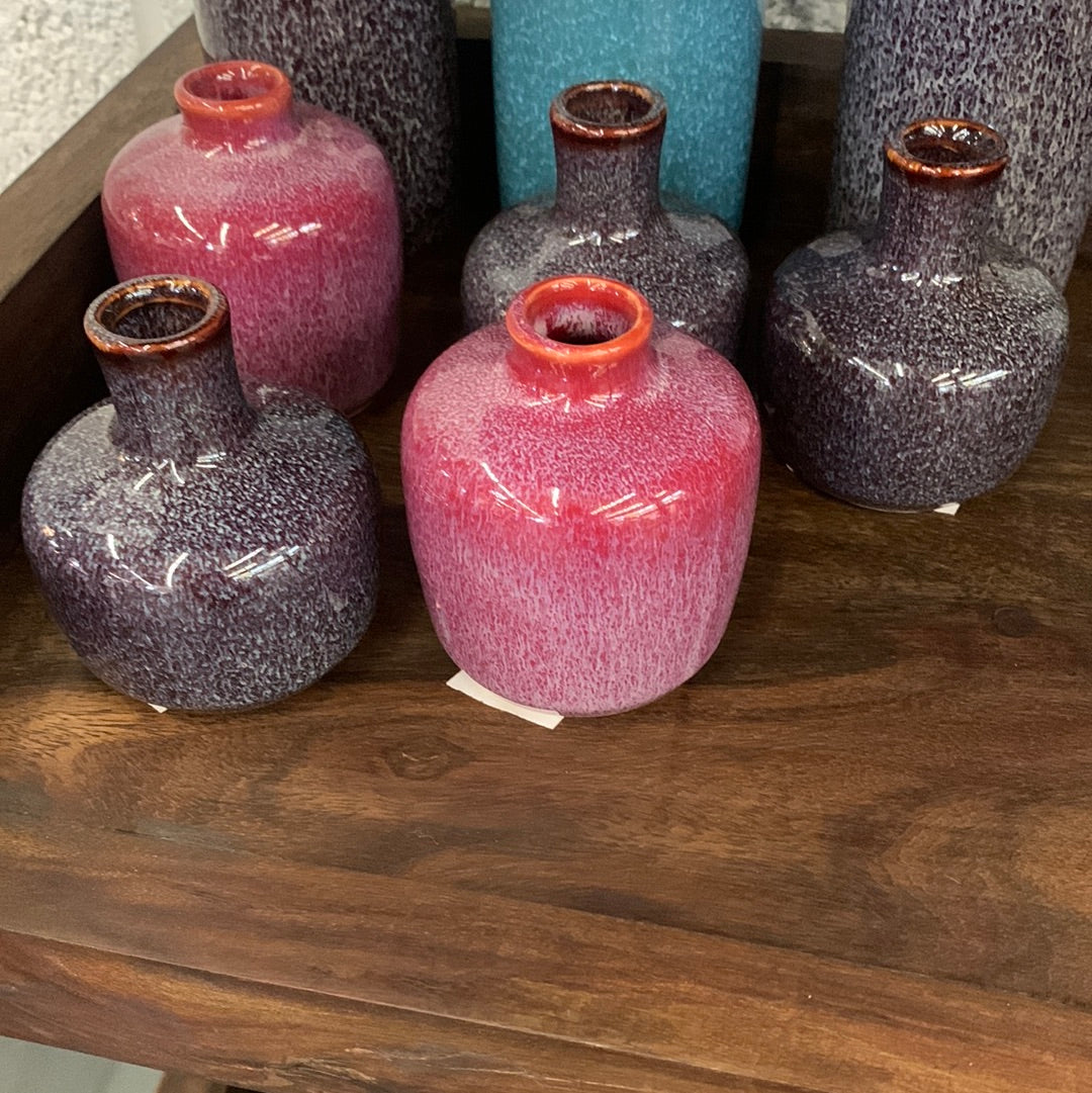 Mini ceramic vase small