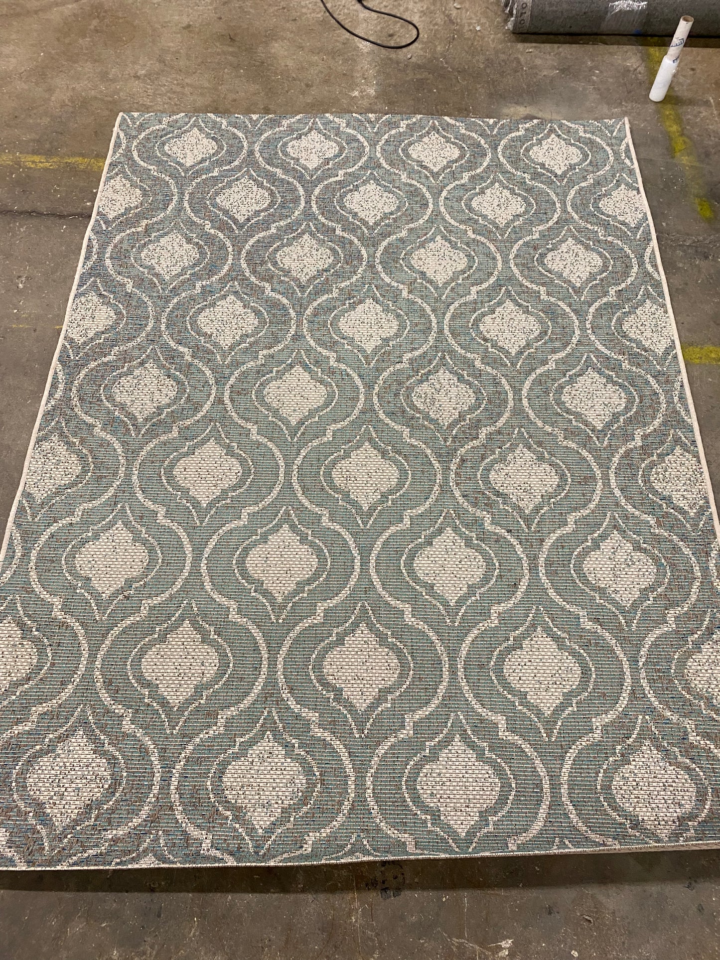 Teal 4x6 Outdoor Area Rug