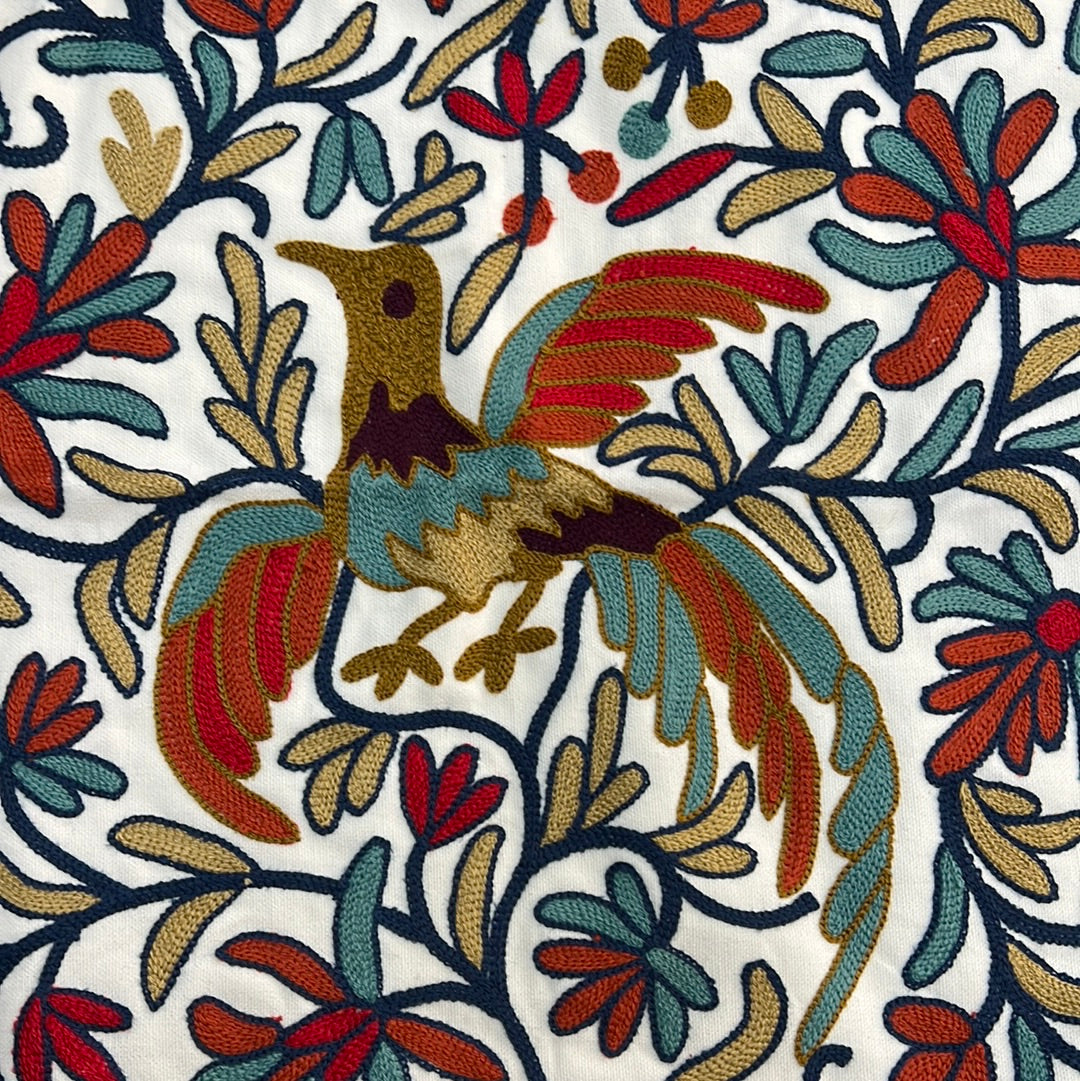 Embroidered 16” cover