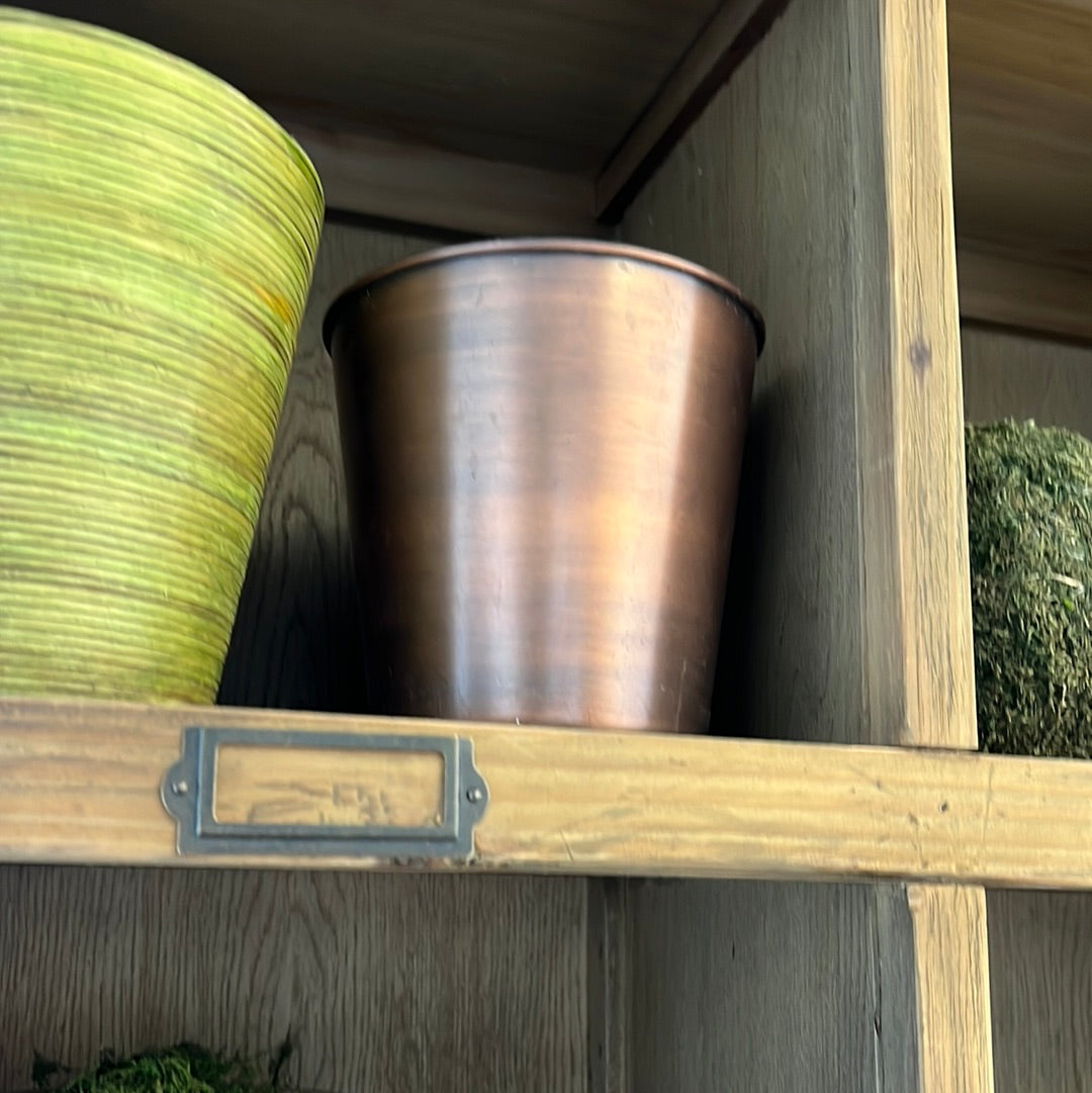 Copper planter