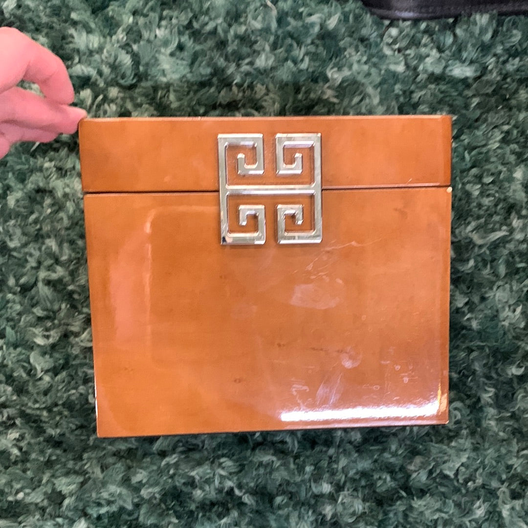Brown jewelry box