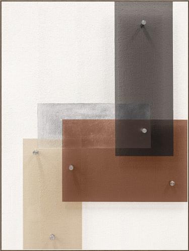 Blockage I Framed Canvas Art