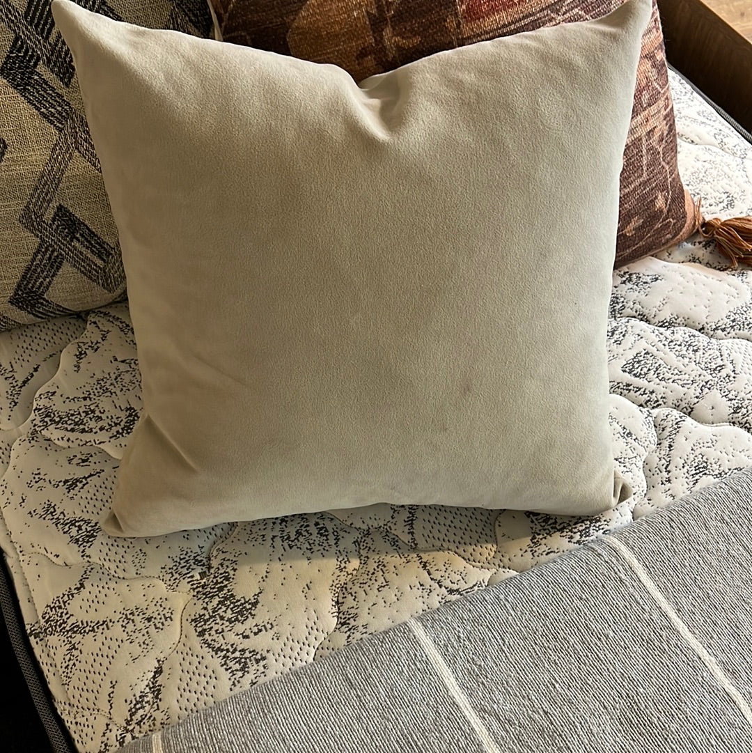 Velvet pillow