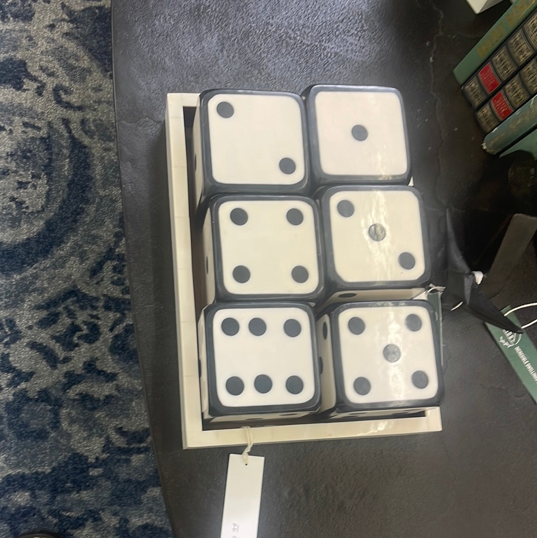 Oversized Dice - White