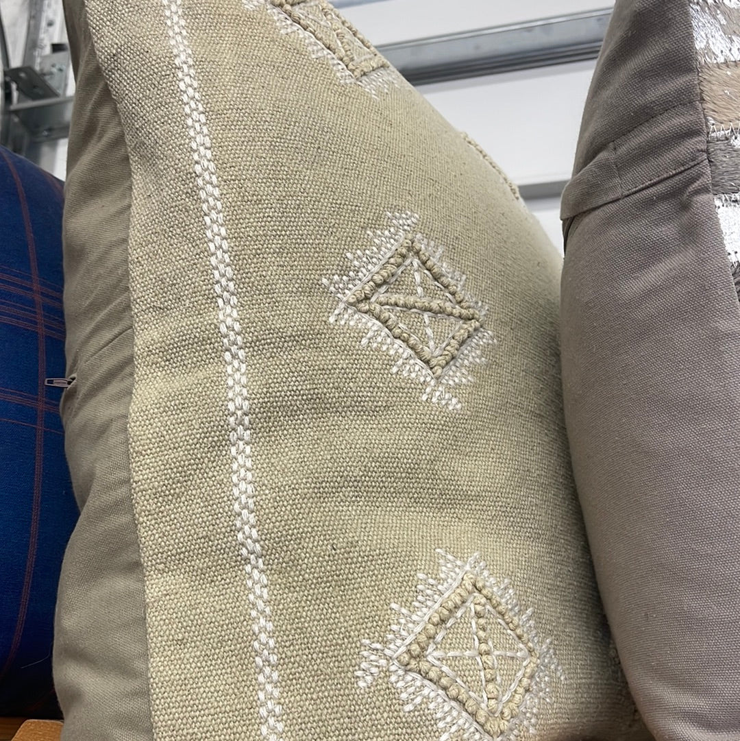 Tan pillow