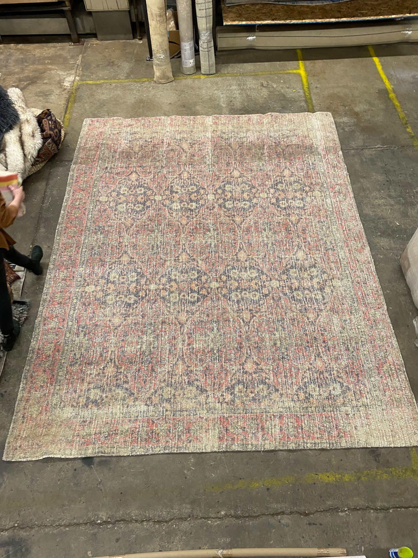Soft Pink 9x12 Area Rug