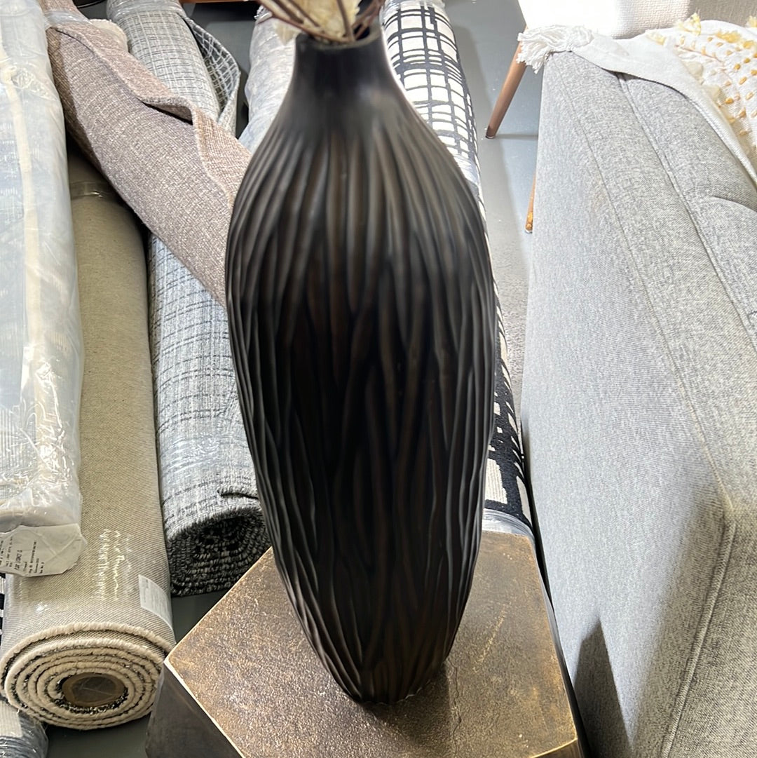 Brown Tall Vase