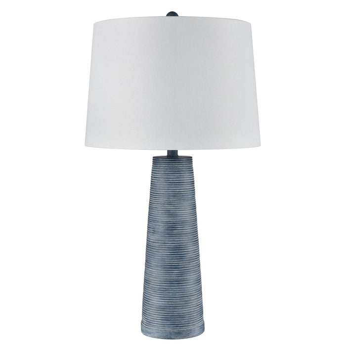 Denim Washed Cone 31" Table Lamp