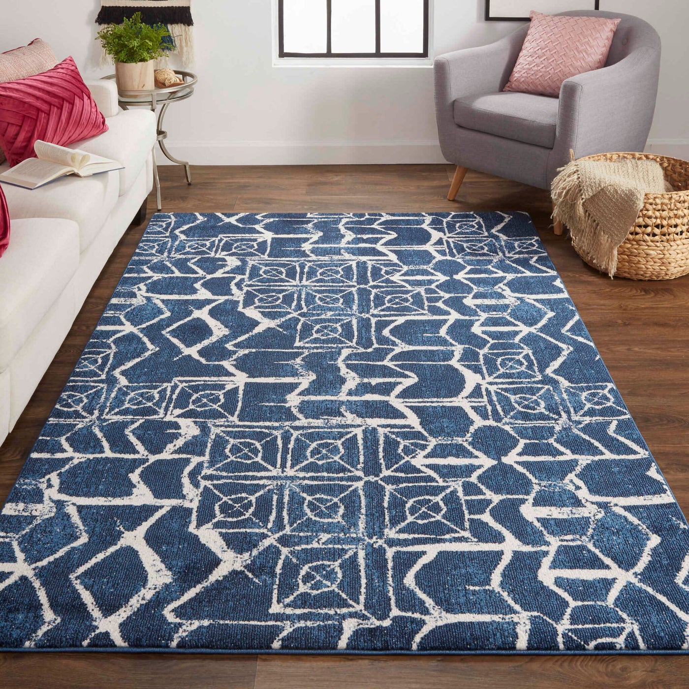 REMMY 3516F IN BLUE-BEIGE