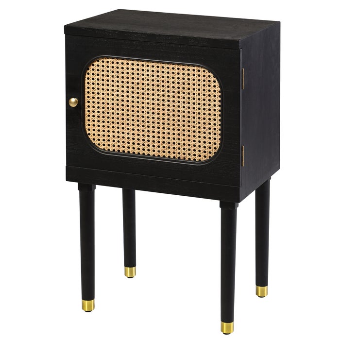 Ebony Wood Nightstand