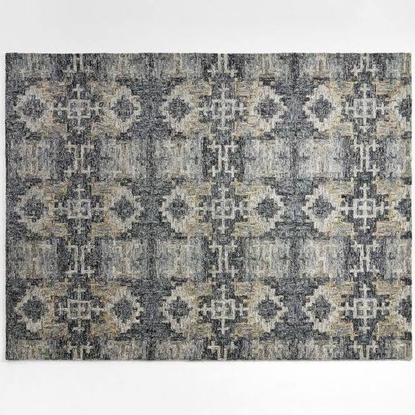 Alvarez Black Hand Tufted 10 x 14