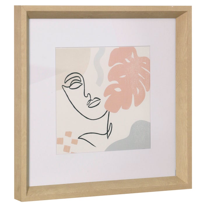 THROUGH THE WINDOW I 14" Framed Print