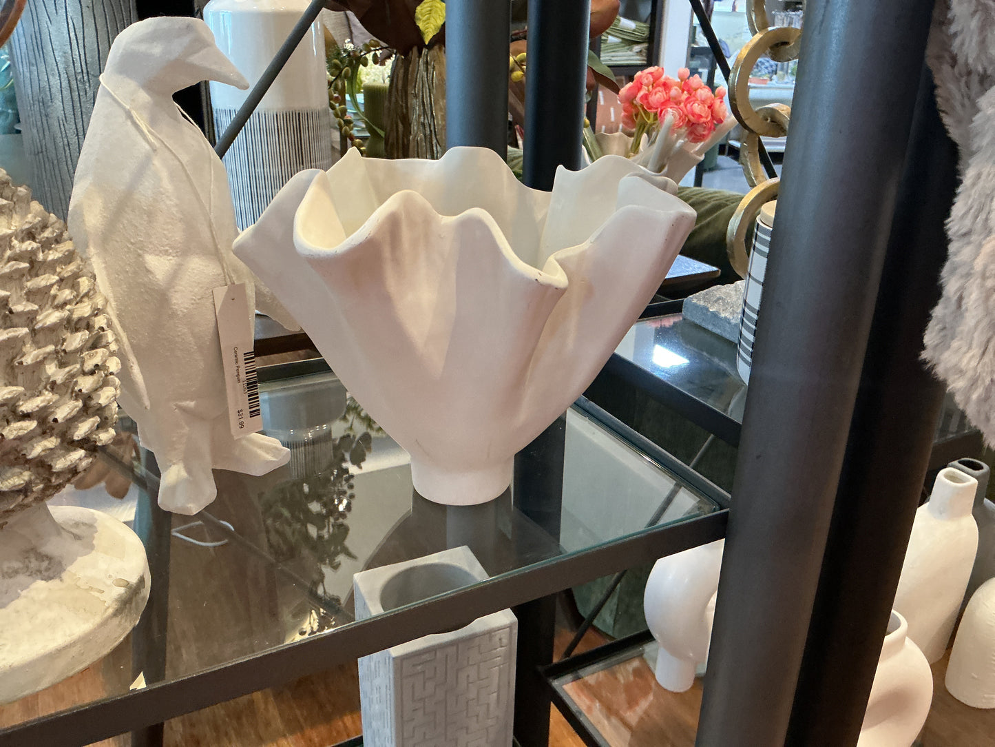 White Ceramic Vase