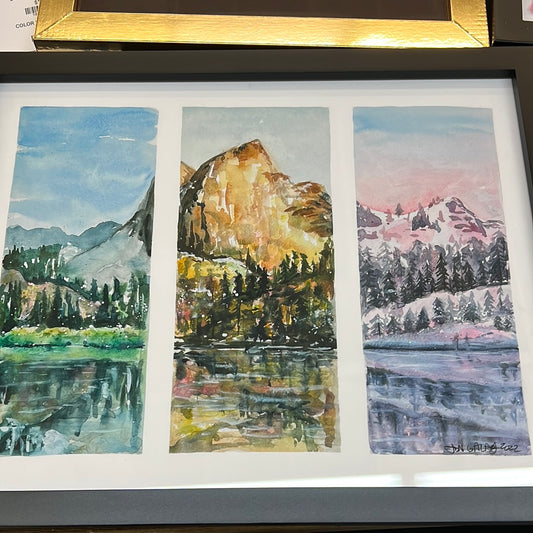 When time changes | original watercolor art
