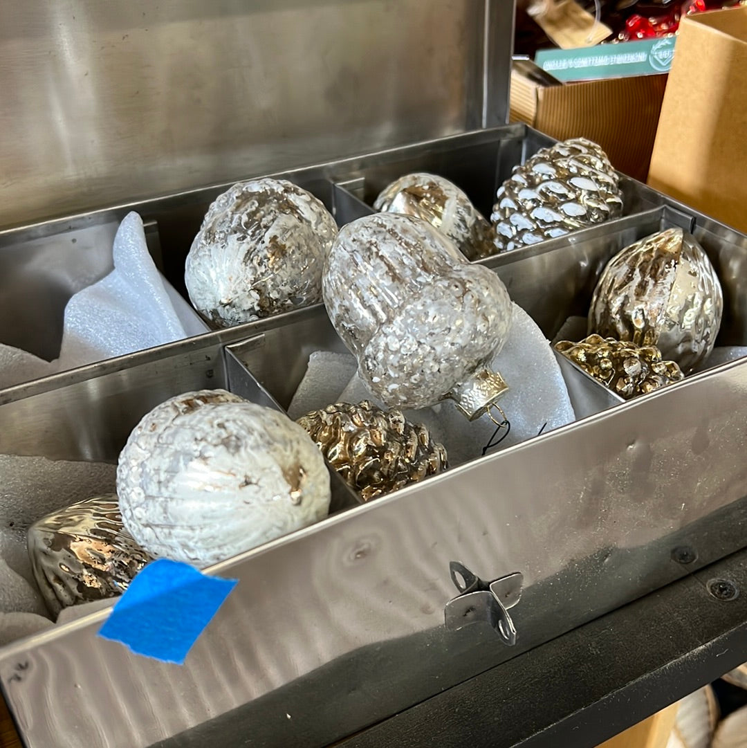 Silver ornaments