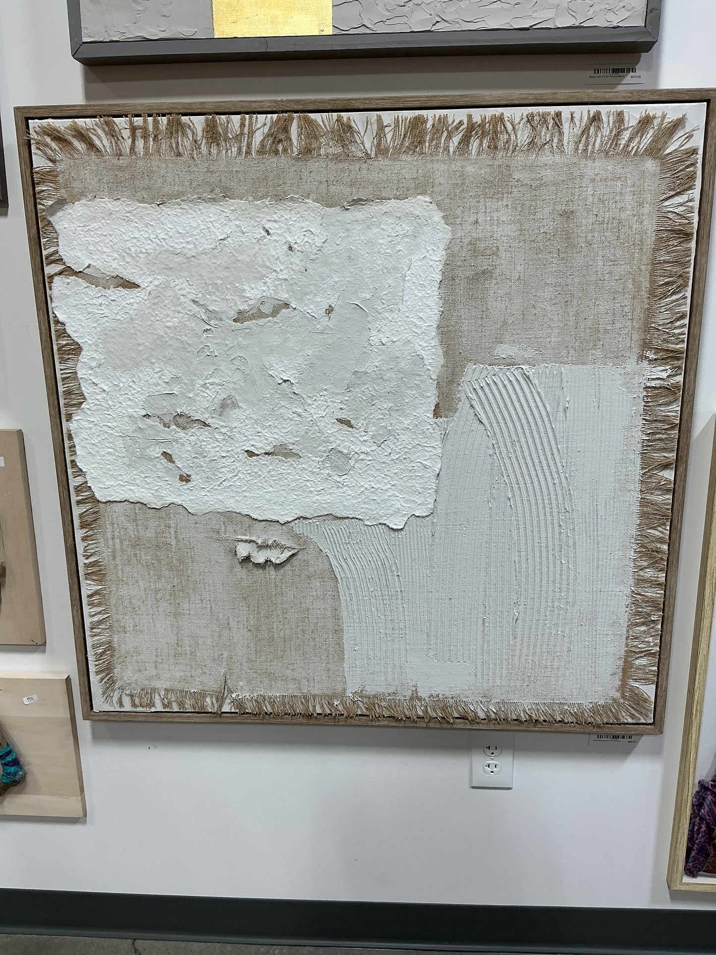 Natural mixed media 41.5”