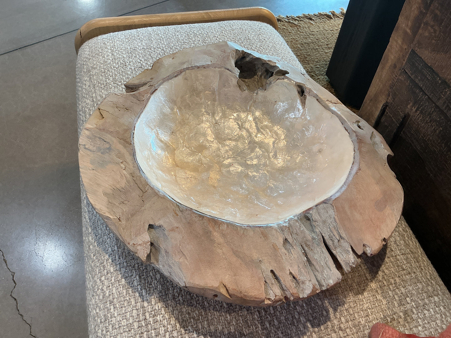 Decorative Wood Centerpiece