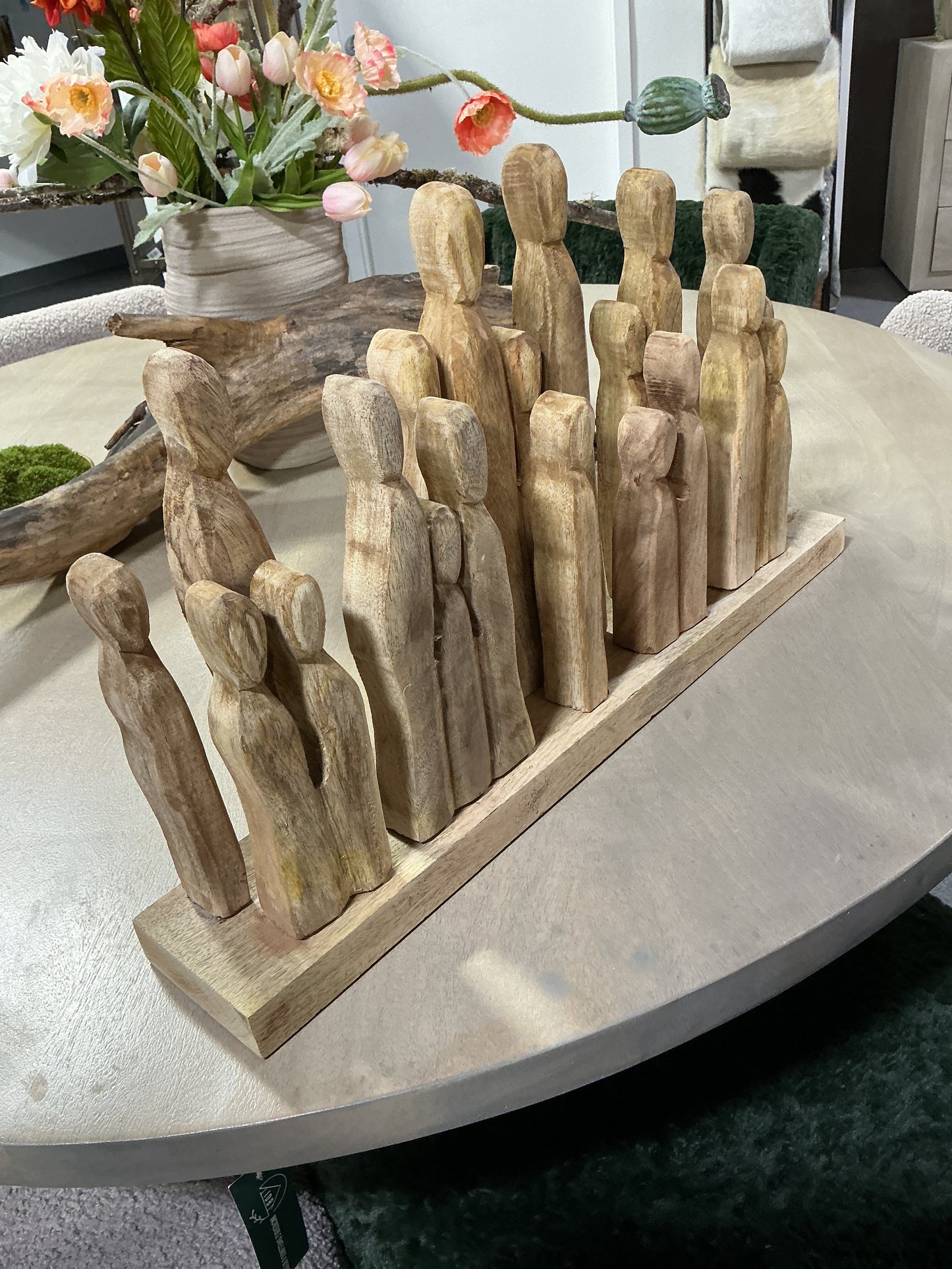 Wooden family display