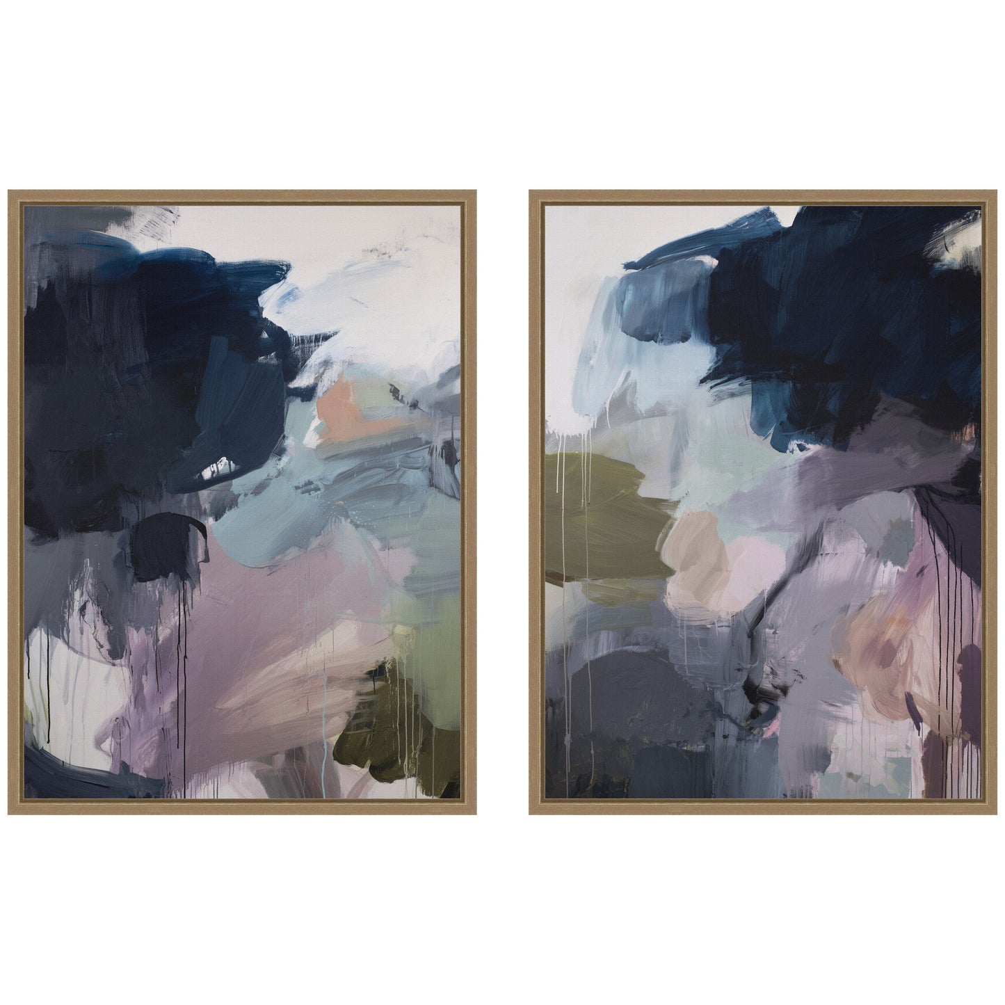 Under the Sky No. 1 & No. 2 2 Piece Framed Canvas Wall Art Set by Amy Lighthall