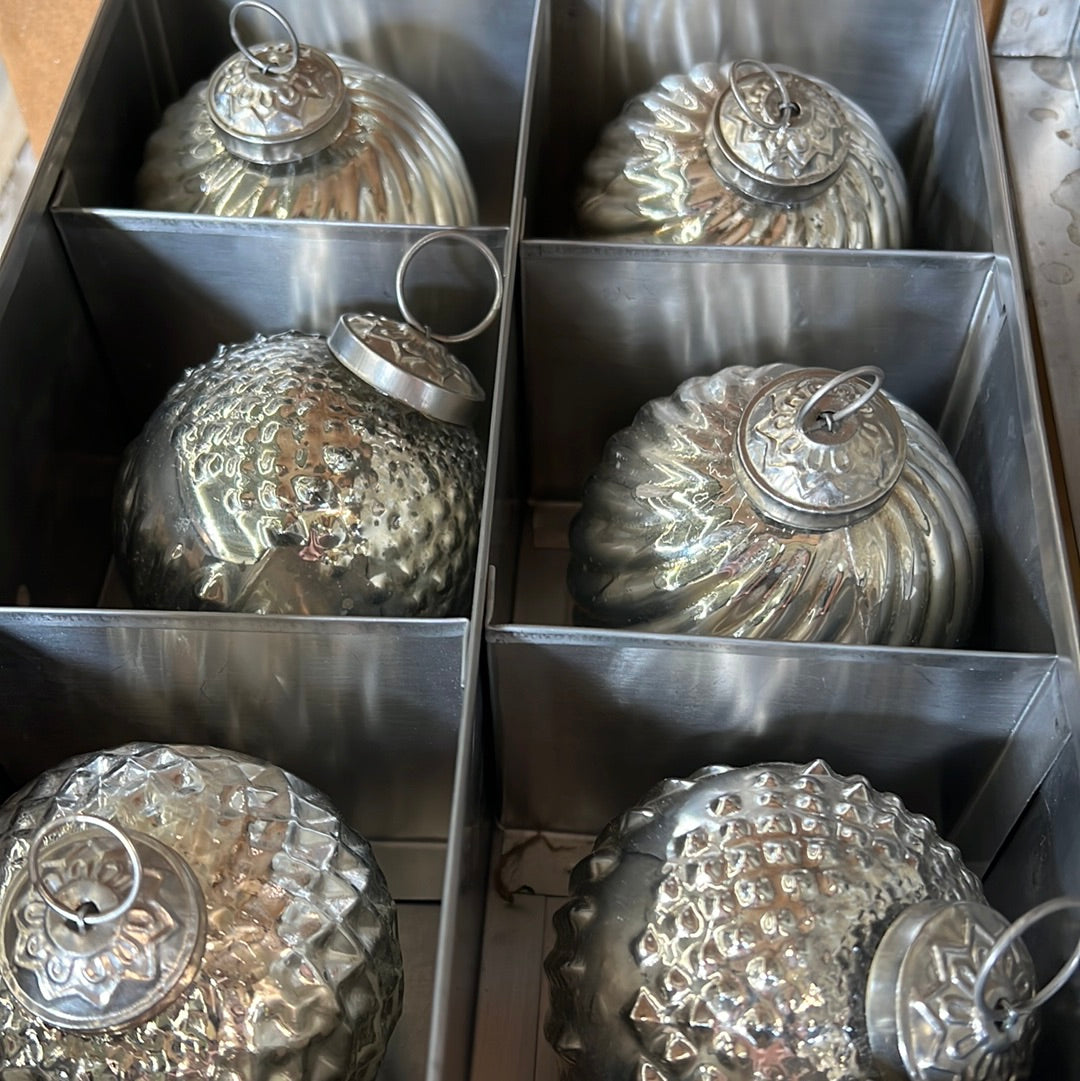 Silver ornaments