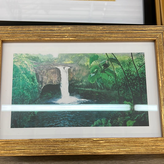 Maui Prints in antique frame