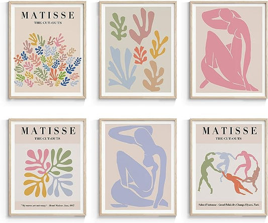 Matisse 11 x 14 framed art