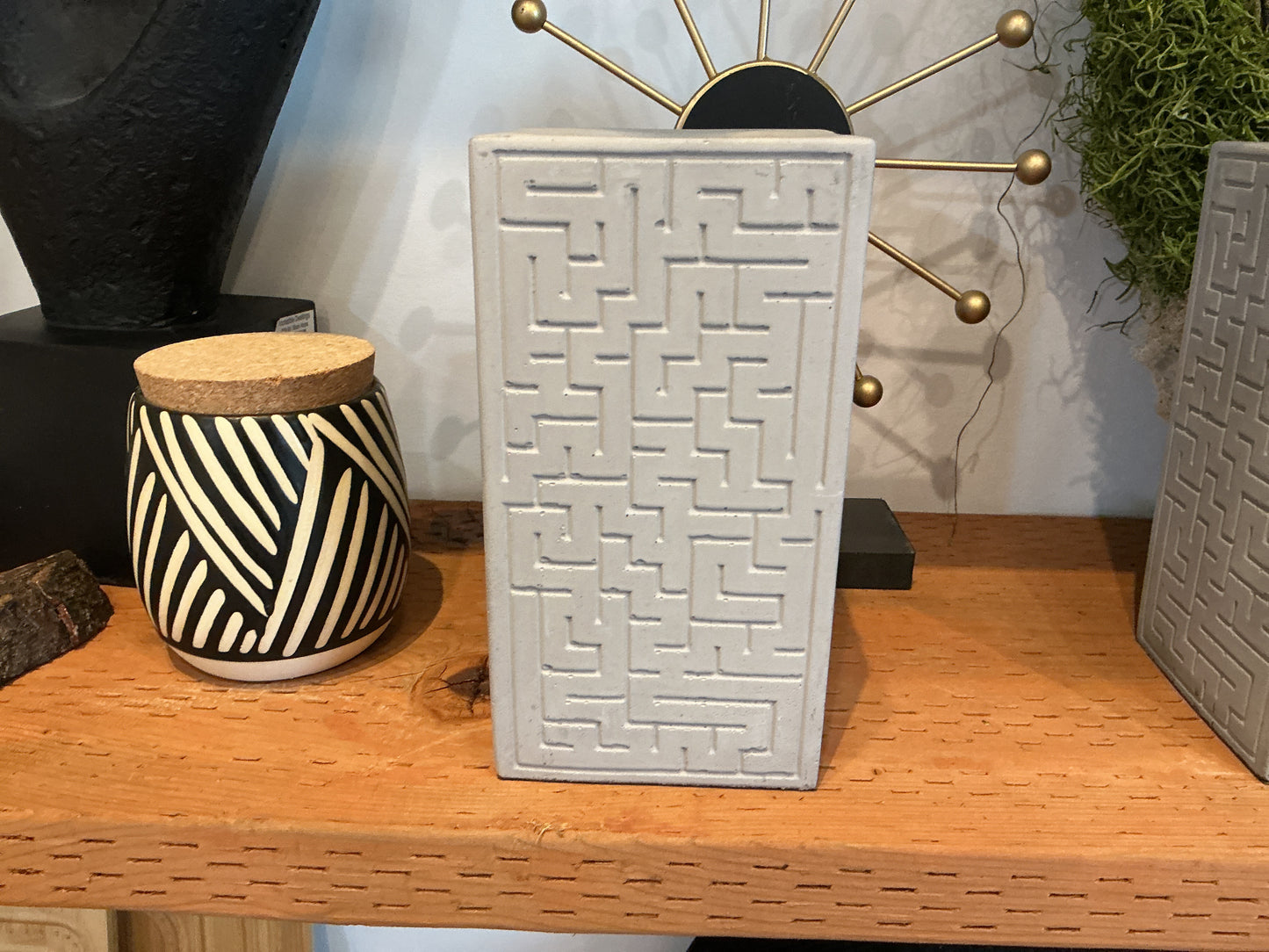 Stone Maze Vase