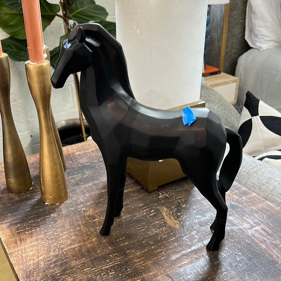 Black horse