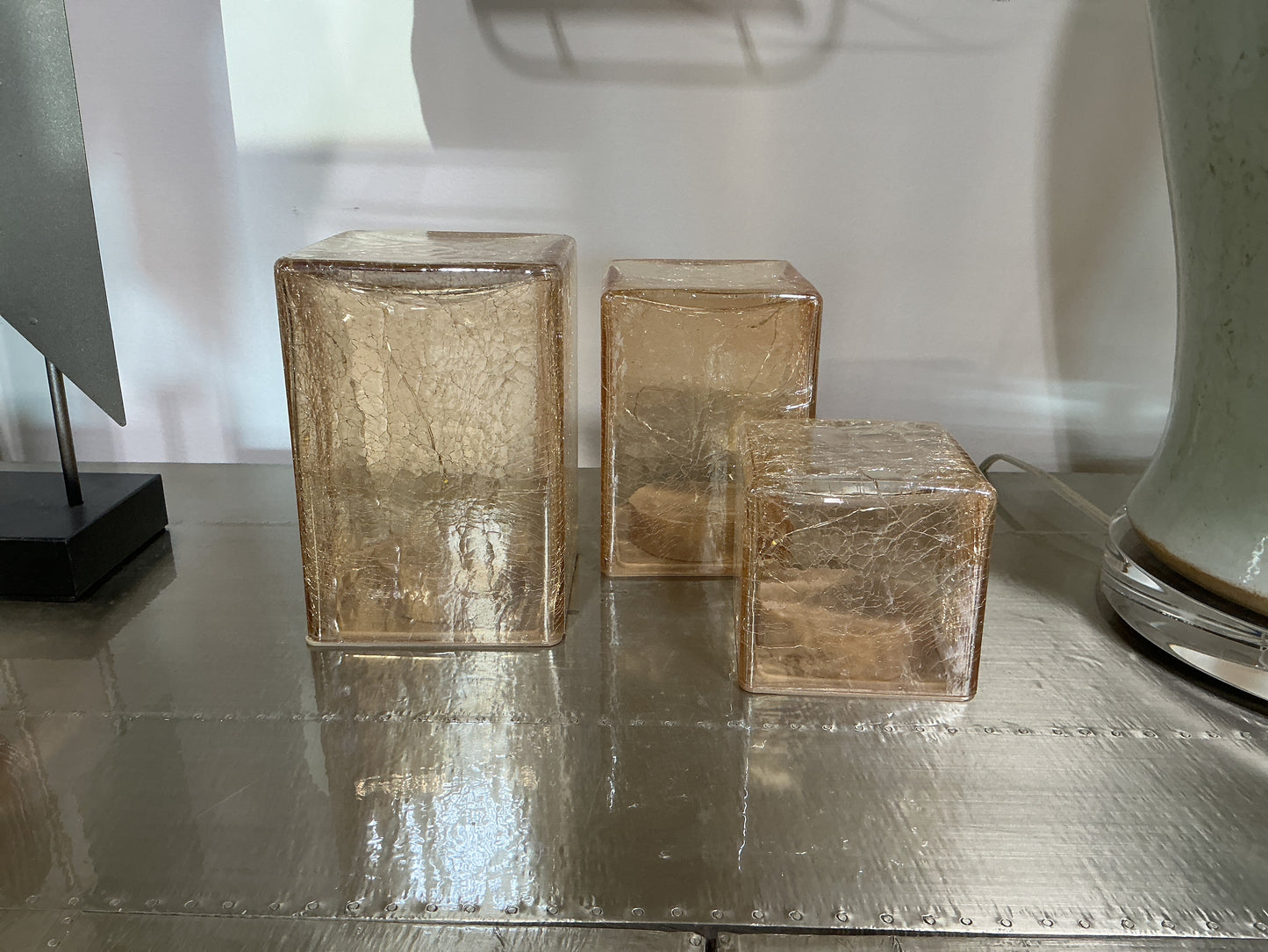Set of 3 Glass Rectangles