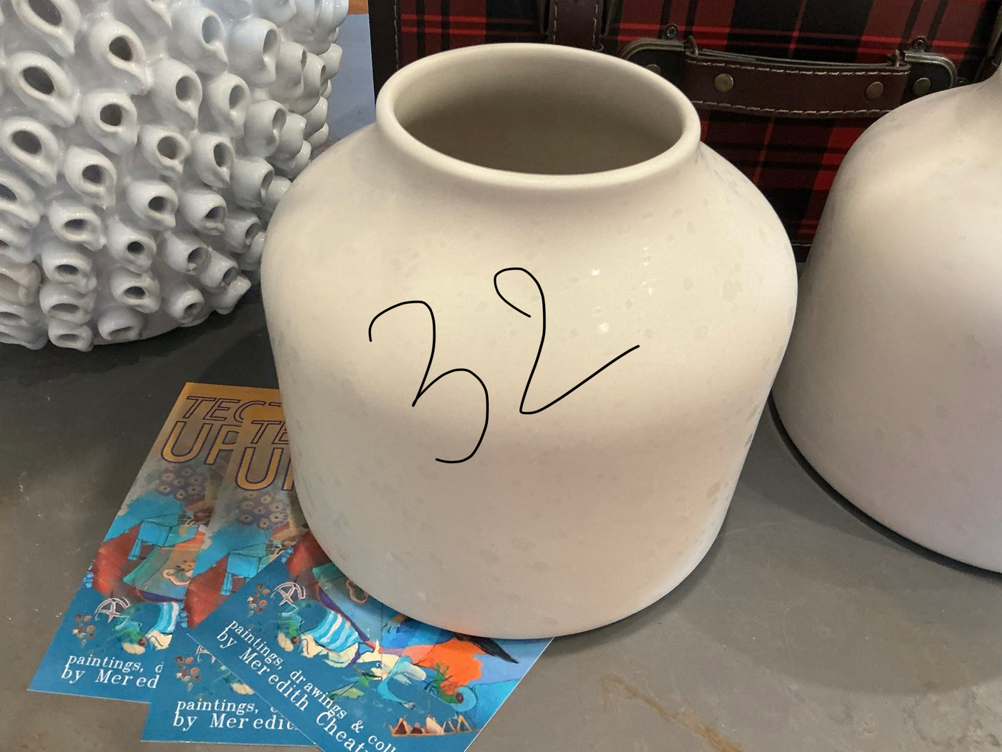 Handmade ceramic vase