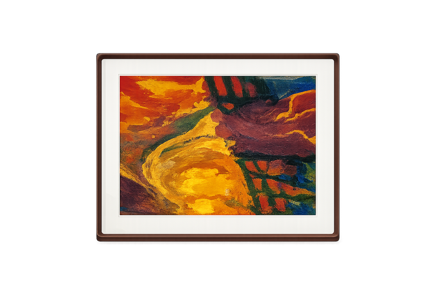 12"x 18" Abstracted painting