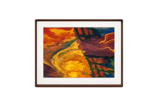 12"x 18" Abstracted painting