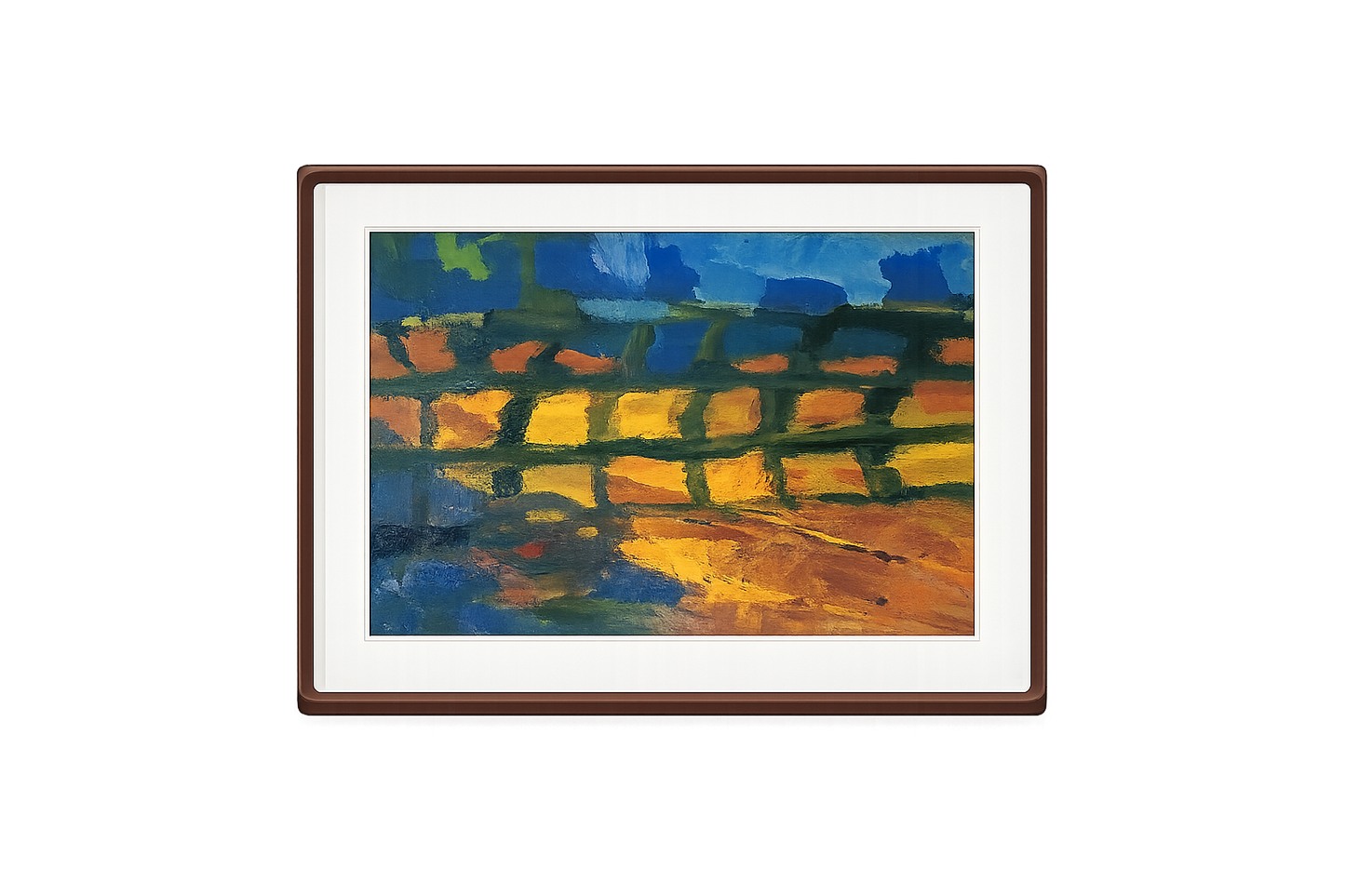 12"x 18" Abstracted painting