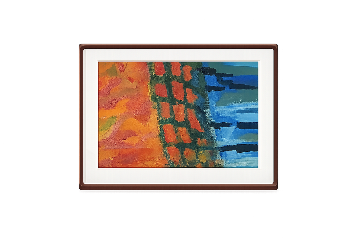 12"x 18" Abstracted painting