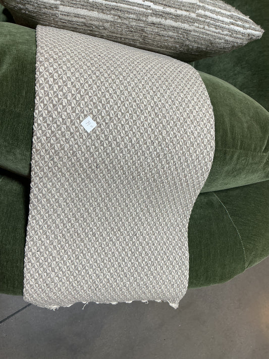 Throw in cream color