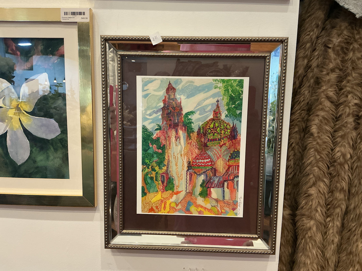 Hand-drawing painting (signed)
