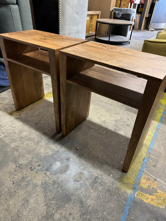All Wood Side Table