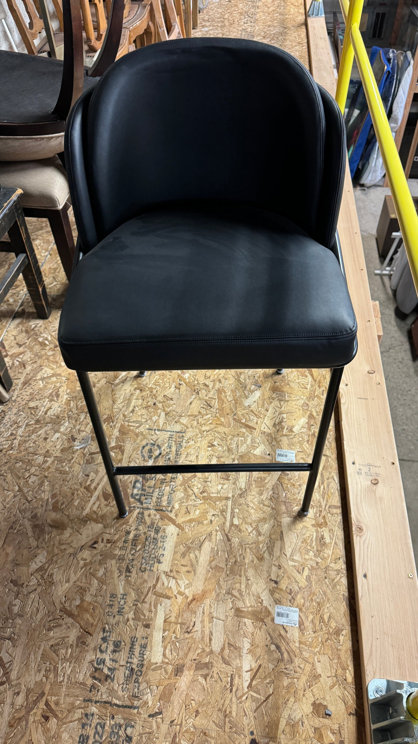 All Black Bar Stool