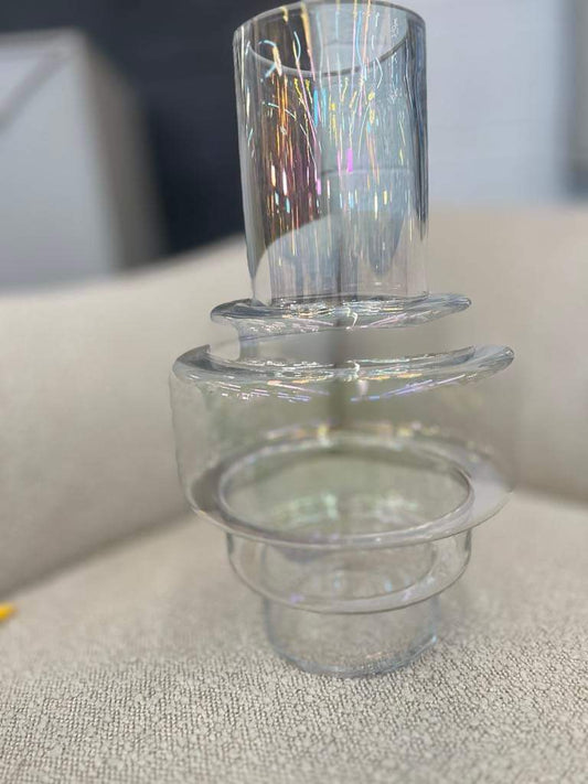 Clear Luster Vase L