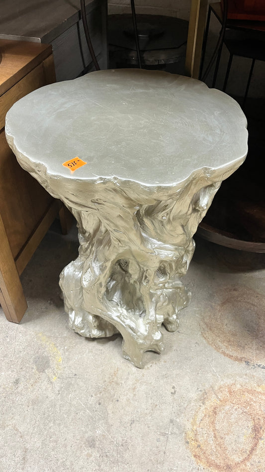 Root Silver Accent Side Table