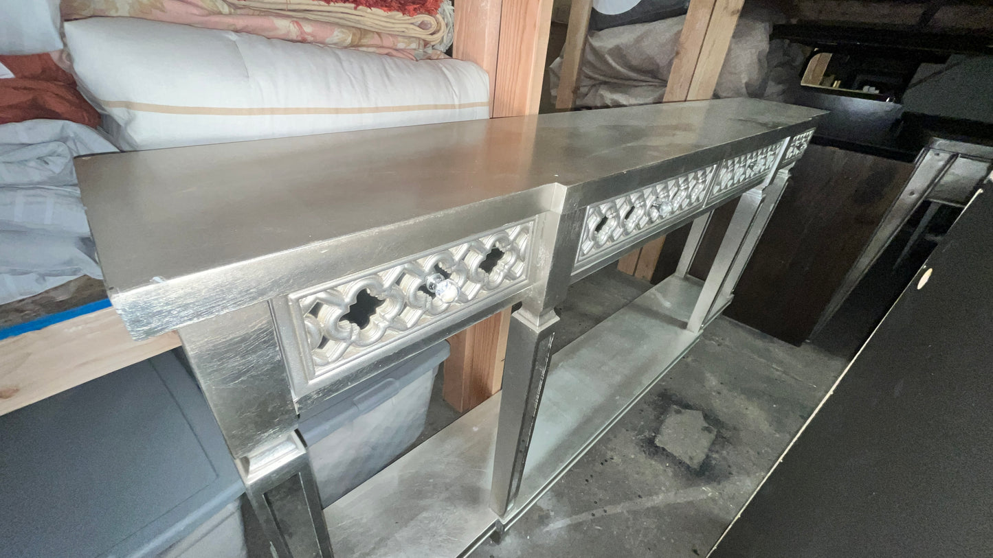 Silver Long Console