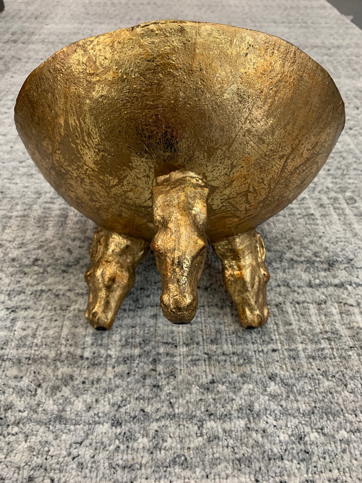 Golden Horses - Metal Bowl Accessory