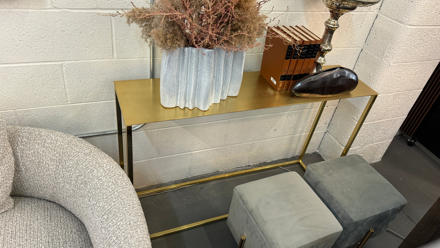 Petite Brass Console