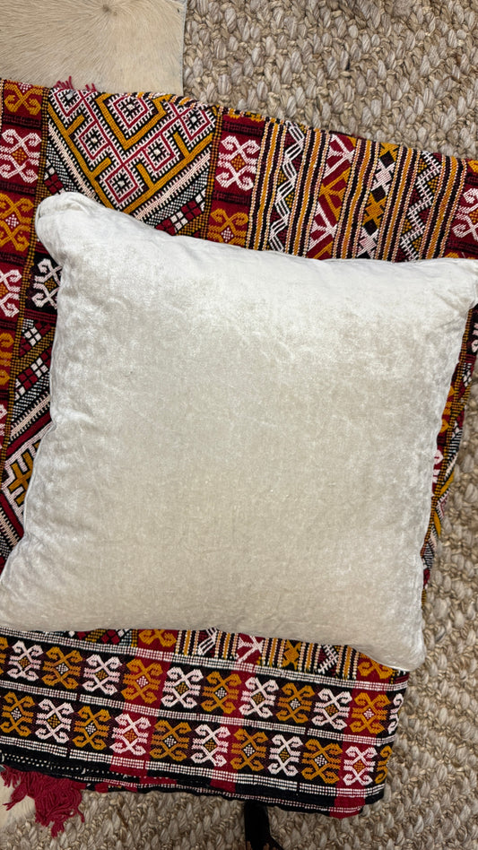 Velvet Throw Pillow