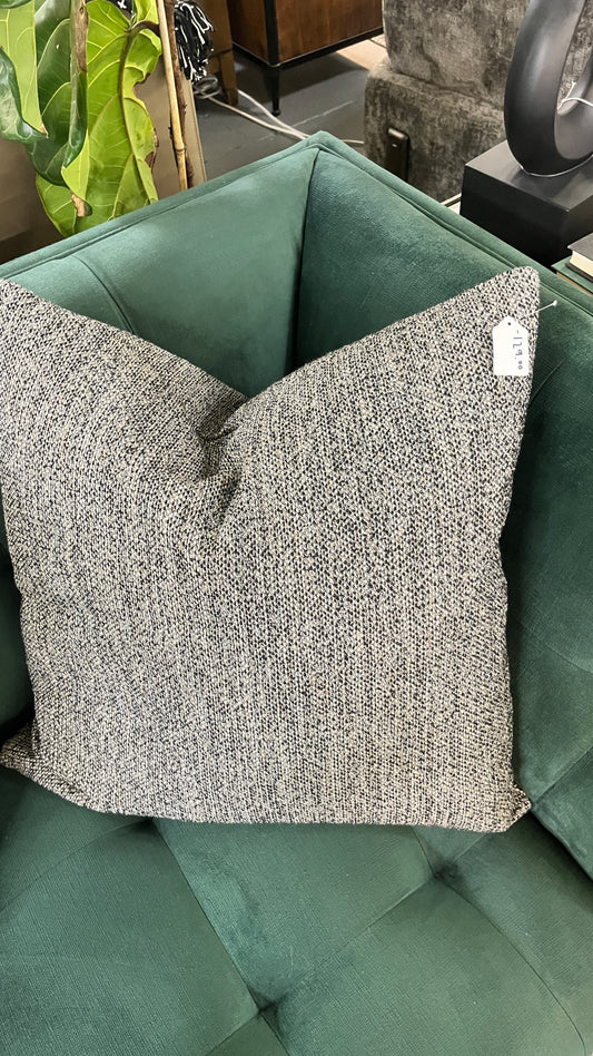 Black Grey Pillow