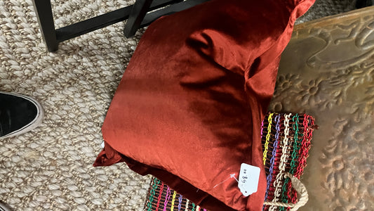 Red Velvet Pillow