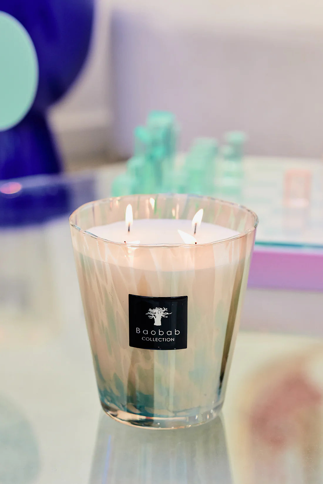 Pearls Candle