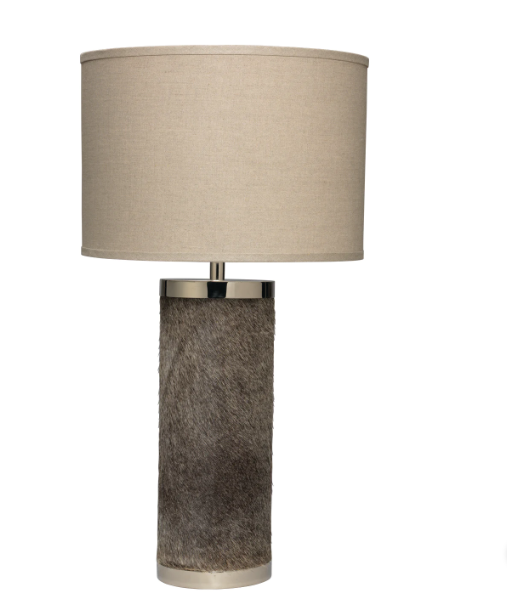 Joss Hair on Hide Table Lamp