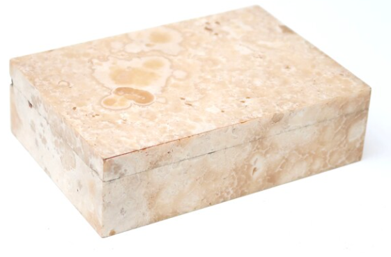 Stone Marble Jewelry Box